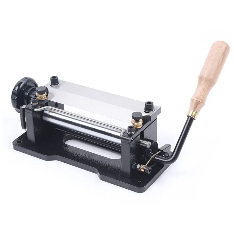 32x18x18cm Leder Schälmaschine Leder Spaltmaschine Manuelle Leder Skiver Schäler Splitter Schaufel Haut Skiving Paring Maschine DIY Schaufel Haut