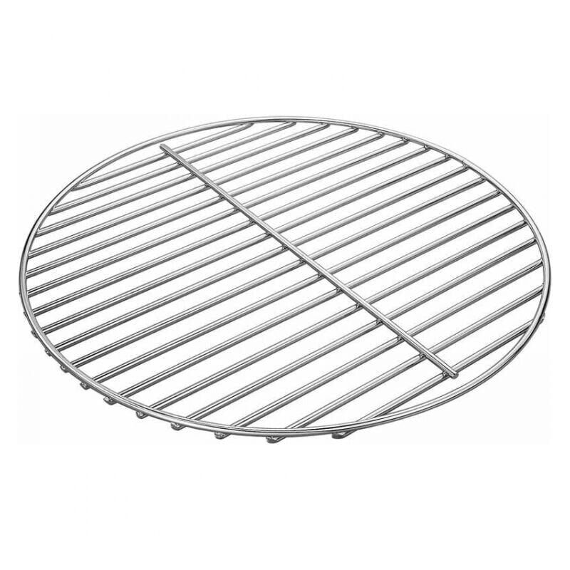 Ymyny - 34 cm Grillrost aus poliertem, vernickeltem Stahl für Weber-Holzkohlegrills, Weber One-Touch-Holzkohlegrills, Bar-B-Kettle, Smokey Mountain