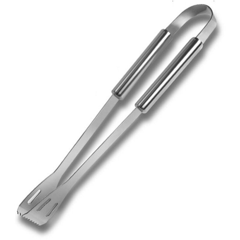 Linghhang - 35 cm) Grillzange aus Edelstahl zum Kochen von Lebensmitteln, Fleisch, Grillwerkzeuge, wiederverwendbar, beheiztes Grillzubehör, Tongsv