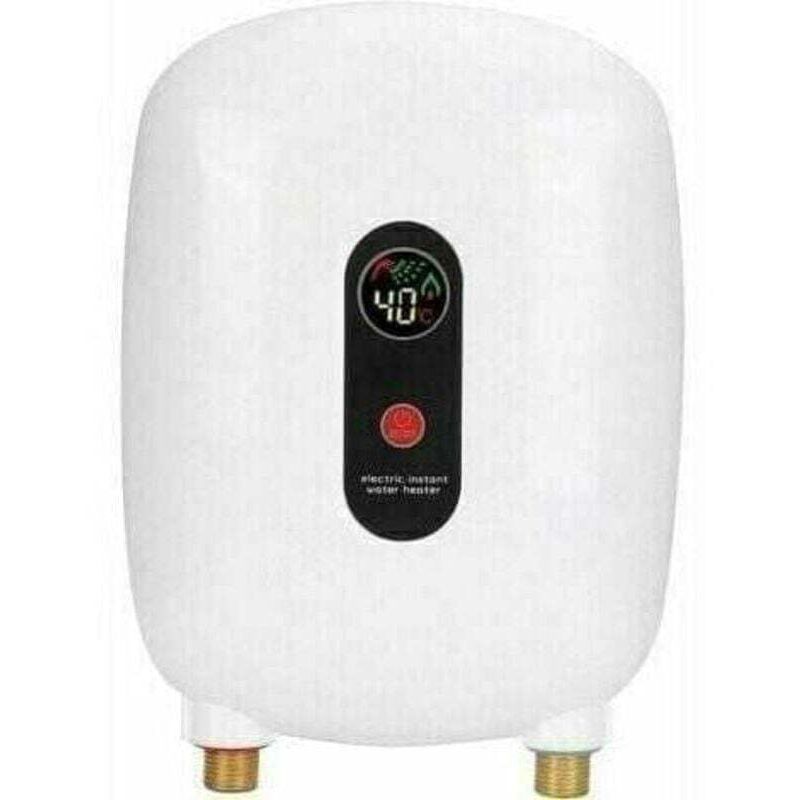 3,5 kW 220 v elektrischer Durchlauferhitzer, Mini-Durchlauferhitzer mit LED-Anzeige, Überhitzungsschutz, IPX4, für Badezimmer, Dusche, Waschbecken,