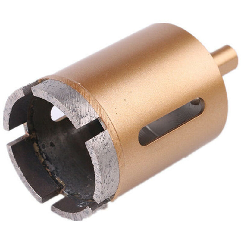 35 mm Diamantbohrer mit Diamantspitze für Fliesen, Marmor, Glas, Lochsäge und Fliesen, Gold