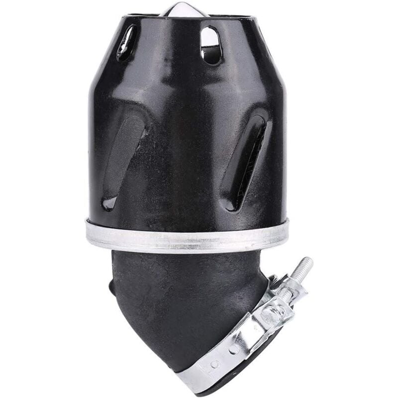35 mm kugelförmiger Luftfilter, sauberer Einlass für Motorrad, Roller, atv, Dirt Bike, Schwarz