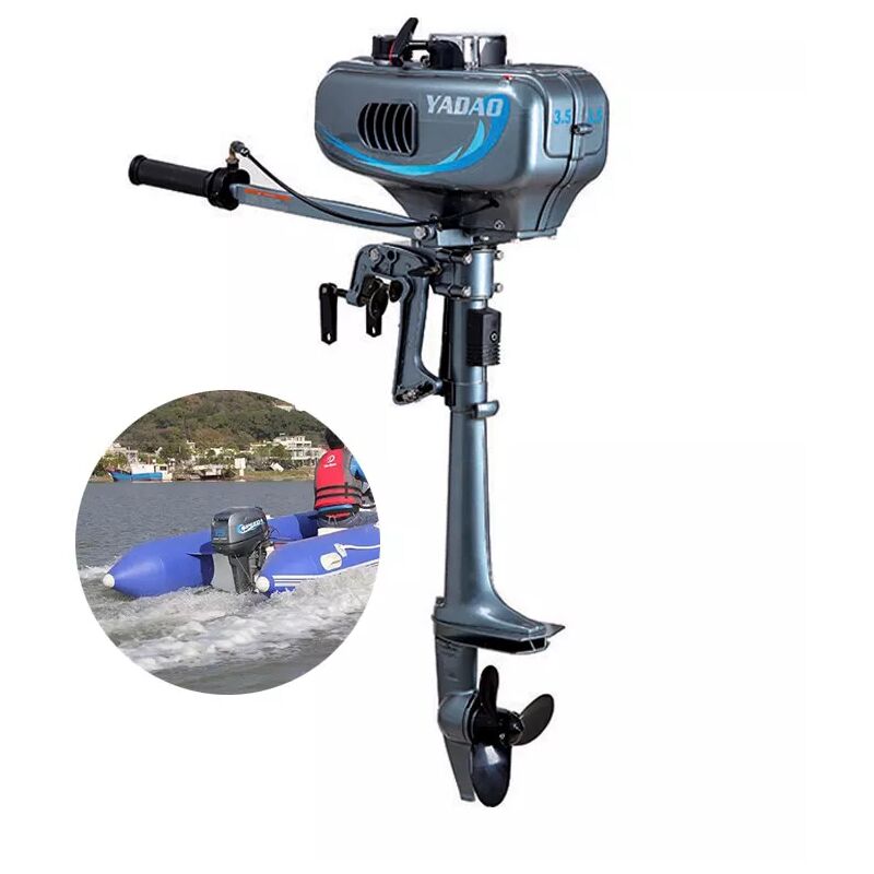 3.5 PS 2 Takt Bootsmotor Wassergekühlt Außenborder Benzinmotor Außenbordmotor mit CDI System