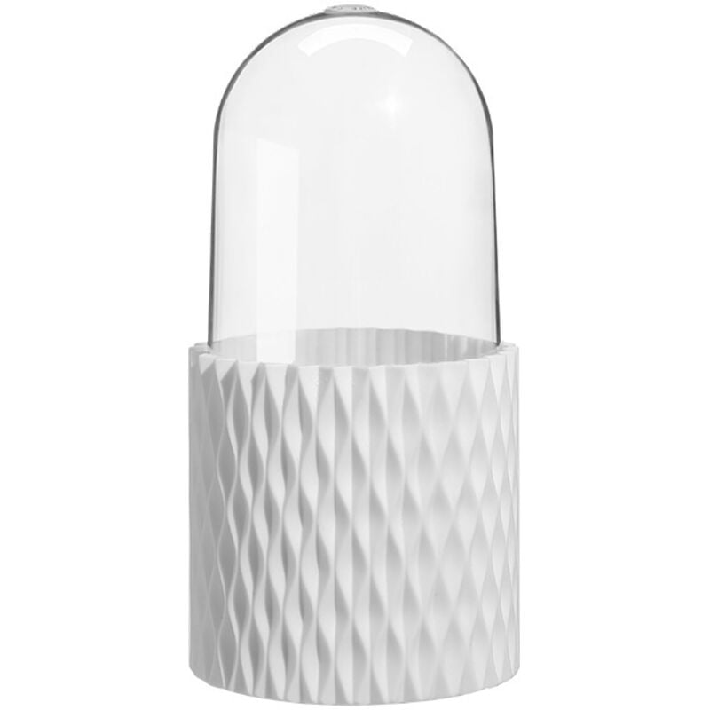 Linghhang - 360°-Aufbewahrung für Make-up-Pinsel mit Deckel, Make-up-Organizer, Aufbewahrungsbox, Make-up-Organizer, Kosmetik-Displayständer für