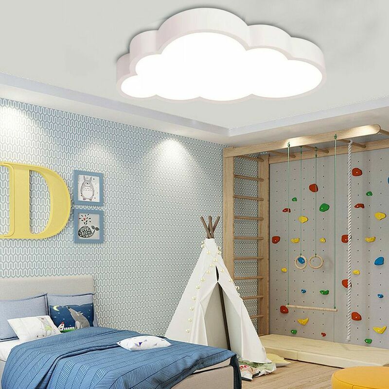 Mumu - 36W LED-Deckenleuchte für Kinder, Deckenleuchten, Kinderzimmer, Schlafzimmer, Wolkenlampe, Heim-Deckenleuchte, 15㎡-30㎡