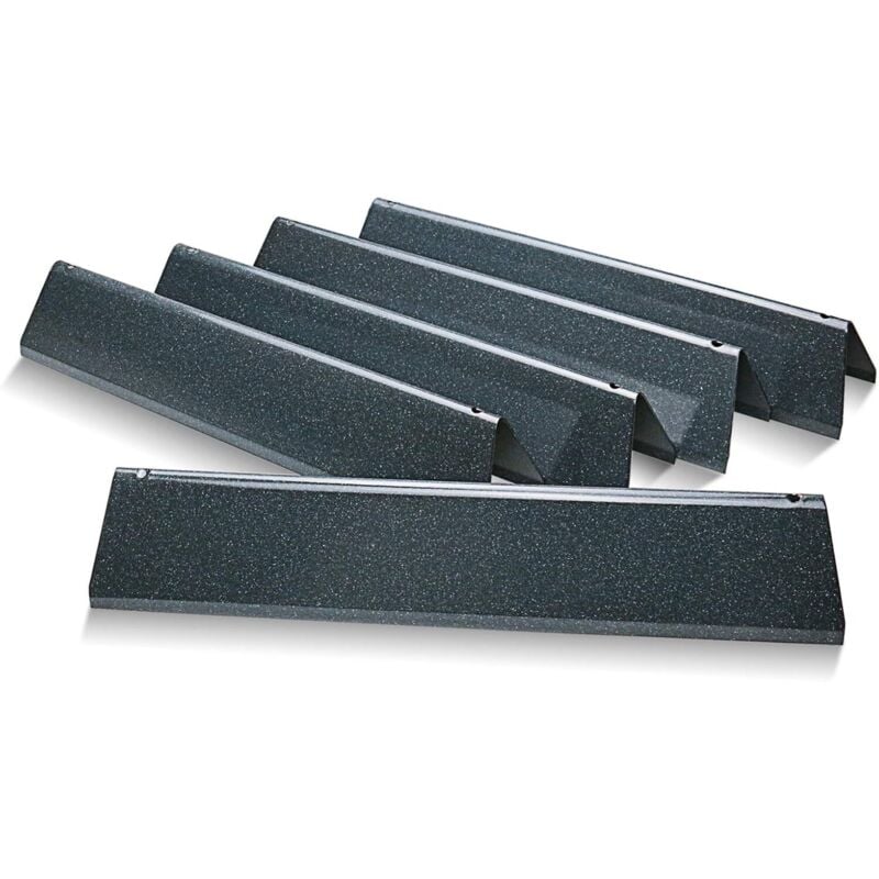 38,9 cm 7636 Flavorizer Bar für Weber Spirit i & ii E-310/320/330, S-310/320/330 (mit Frontbrennerknöpfen), Emaille-Grillplatte, Gasgrill-Zubehör