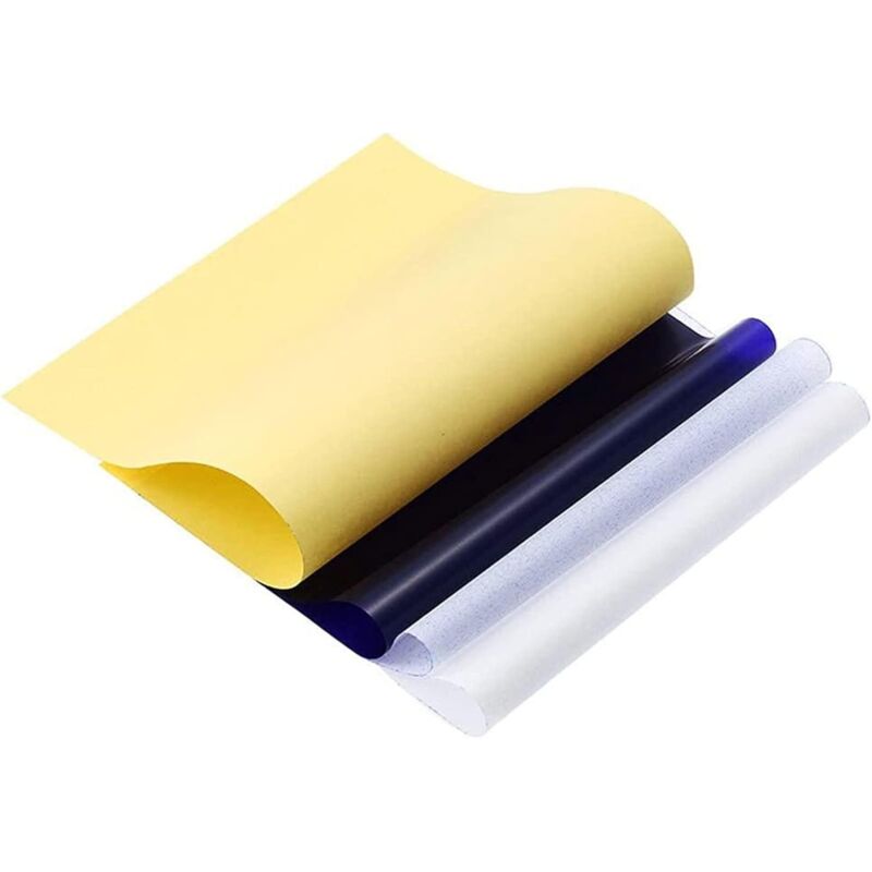3D-Druckerteile, Tattoo-Transferpapier, Tattoopapier, 20 Blatt Tattoopapier, A4, Tattoo-Kohlepapier, Thermotransfer, Schablonenpapier, übertragen Sie