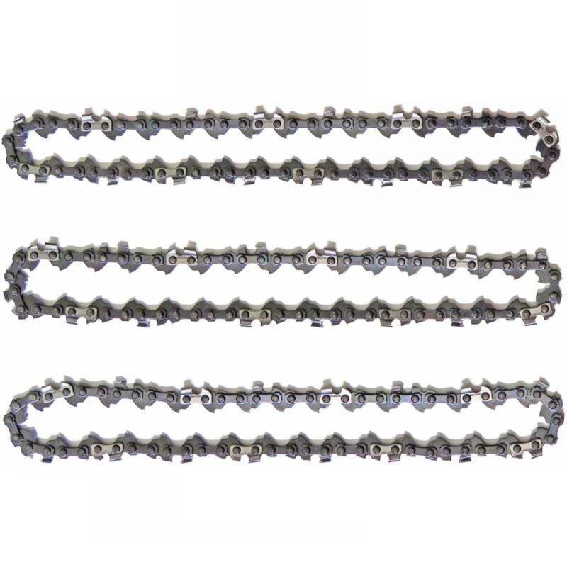 3er-Pack Hochentasterketten für 10' (25 cm) Schwert, 40 Treibglieder, geringer Rückschlag, kompatibel mit Black & Decker, Ryobi, Ferrex, Primaster