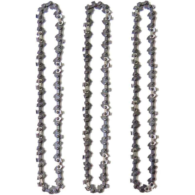 3er-Pack Hochentasterketten für 10' (25 cm) Schwert, 40 Treibglieder, geringer Rückschlag, kompatibel mit Black & Decker, Ryobi und anderen NPTERBL,
