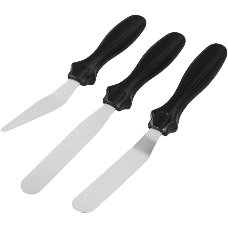 3er-Set Spatel zum Dekorieren von Süßwaren BRUNBESTE BB-1693
