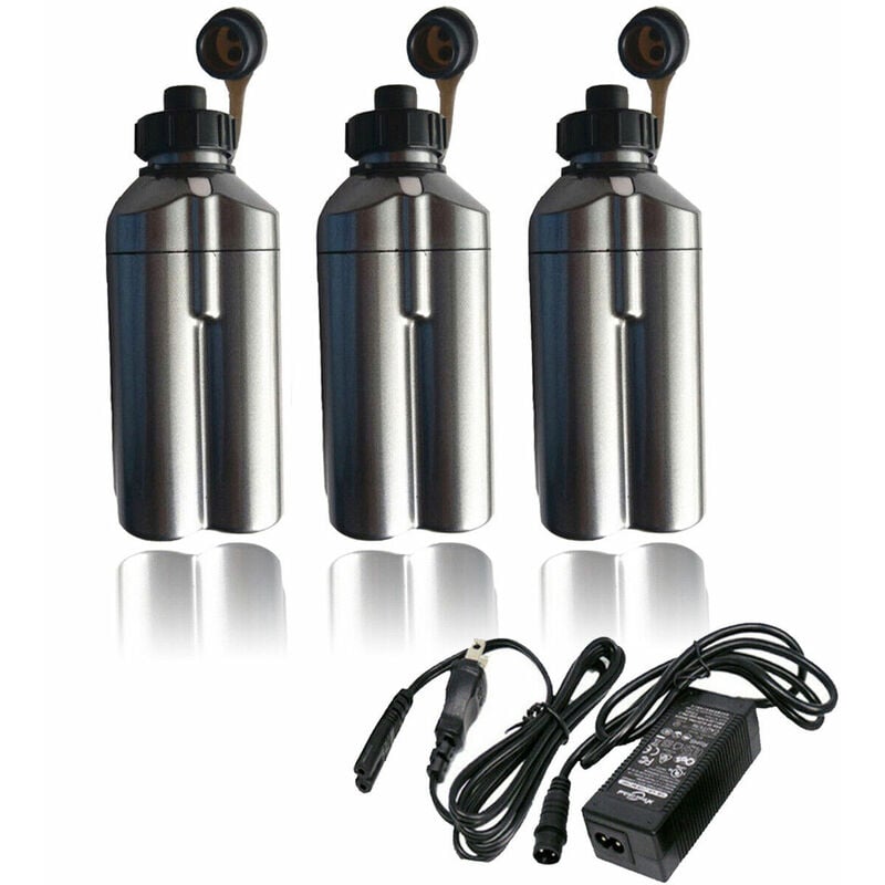 3X 14,8V Ersetzakku mit Ladegerät für Daiwa / Shimano, Kompatibel mit Daiwa Elektrische Angelrolle Tanacom 500 750 Seaborg 300MJ 500J für Daiwa