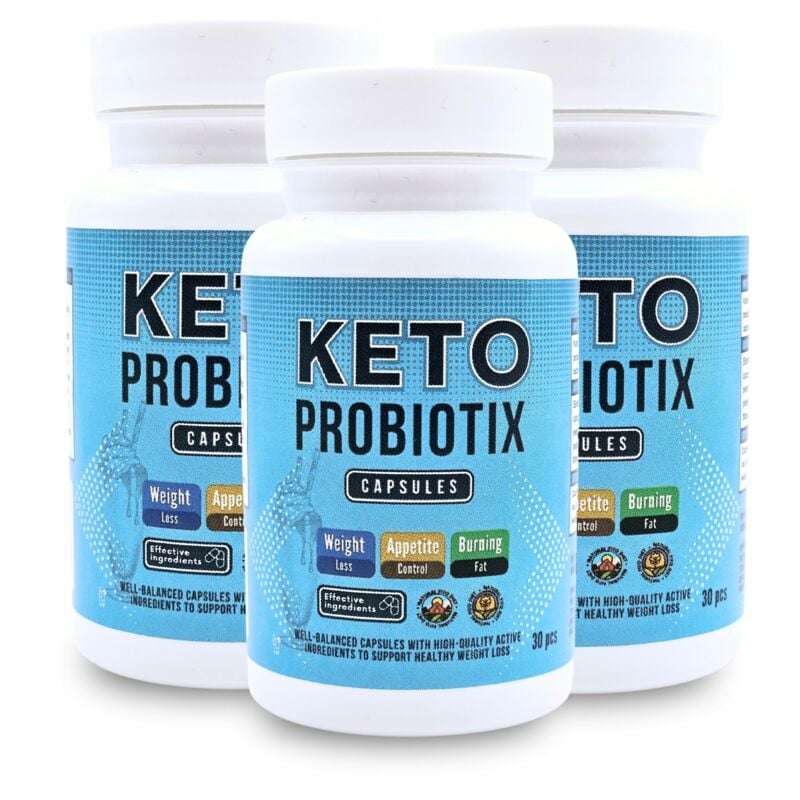 3x Keto Probiotix Caps – Wirksame Kapseln zum gesunden Abnehmen 30 Stk.