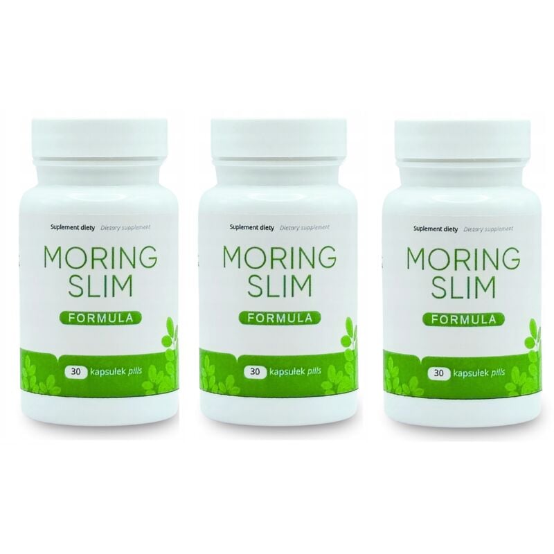 3x Moring Slim – Starke Kapseln für gesundes und natürliches Abnehmen