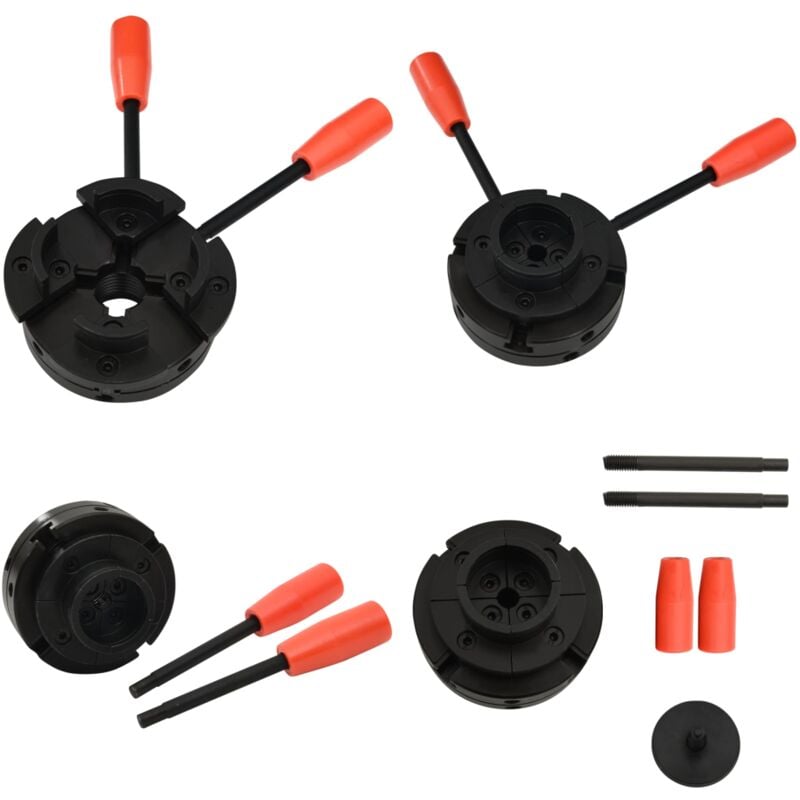 4-Backen-Drechselfutter mit M33 Aufnahme Stahl 100 mm - Spannfutter - Drechselfutter - Home & Living