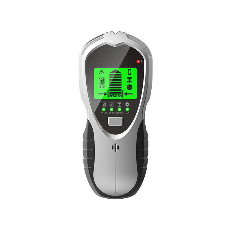 4-in-1-Wanddetektor, Wand-Metalldetektor mit LCD-Display, Bolzensucher, Detektor mit 9-V-Batterie zum Erkennen von Metallen, elektrischen Leitungen,