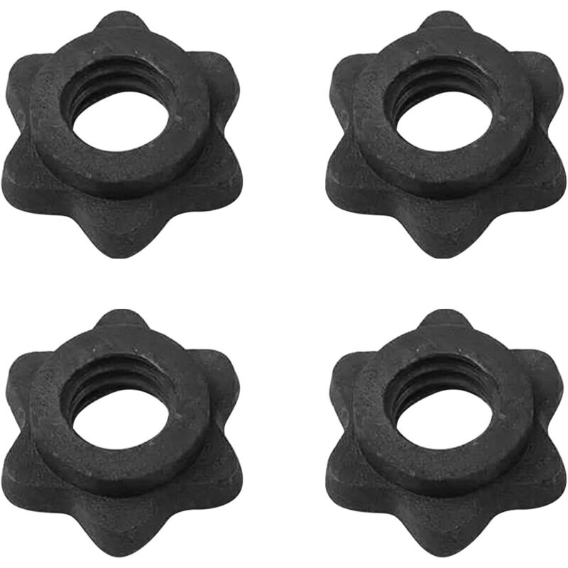 Stück Sechskantmuttern für Hanteln, Sechskant-Klemmschrauben, Schrauben-Klemmmuttern, praktisch für 25 mm Training, Hantelzubehör