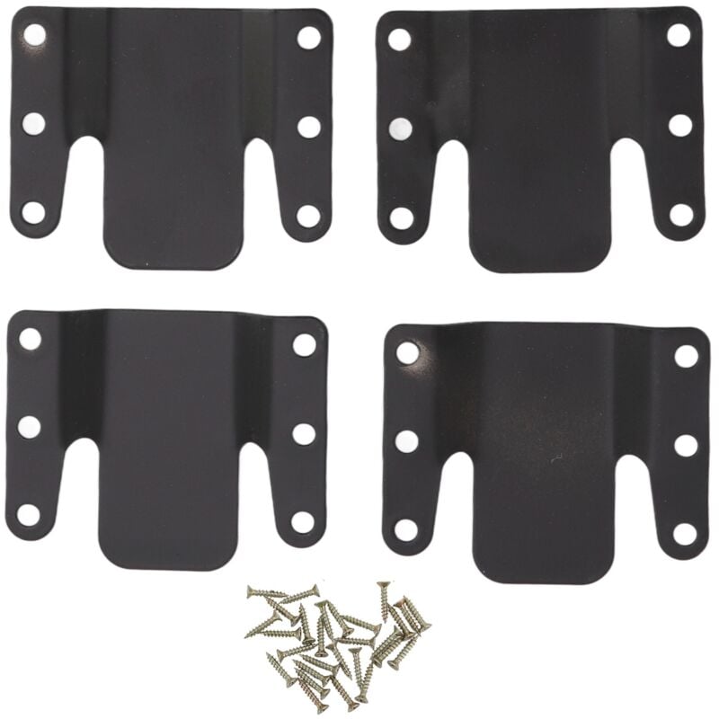 Eosnow 4 Sets Sofa-ineinandergreifende Universal-Eisen-Sofa-Sofa-Halterung mit 0,5 cm ffnung für Wohnheime