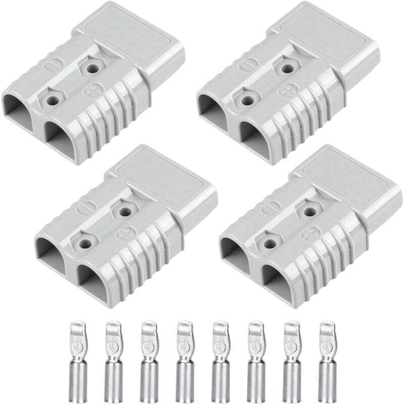 4 Stück 175A Batterie-Schnellverbinder, Schnellanschlussstecker, Batterie-Schnellanschlussstecker, Autobatterieklemmen für Auto, Wohnmobil,