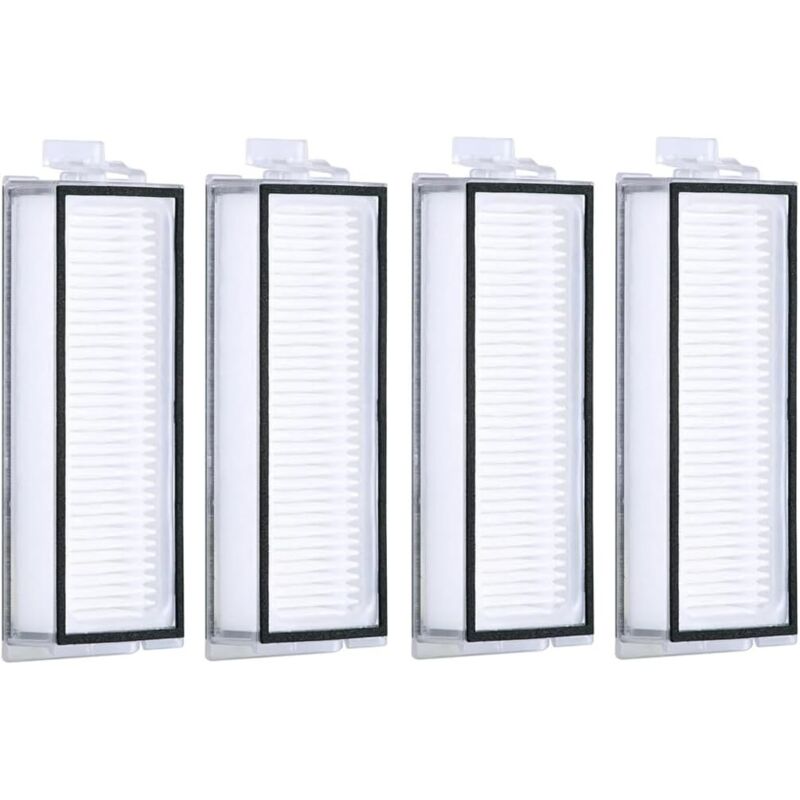 4 Stück Filter Hepa für Xiaomi Q7 Max/ Q7 Max+ / Q7/ Q7+/ Q8 Max/ Q8 Max+/ Q5 Pro/ Q5 Pro+/T8 Roboter Staubsauger Ersatz Ersatzzubehör