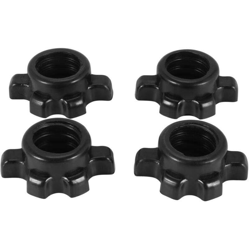 4 StüCk Hantel Stange Mutter Hanteln Schraube Klemme Hantel Gewicht Heben Fitness GeräTe ZubehöR