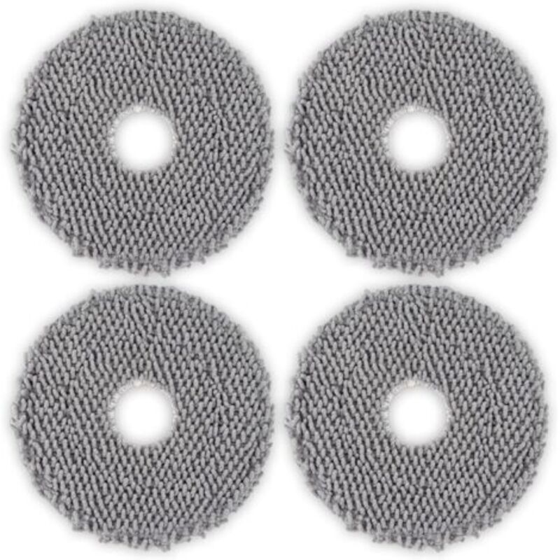 (4 Stück) Plus 505 Combo Ersatz-Mopps, kompatibel mit Plus 505 Combo Plus 405 Combo Roboter, Mopp-Zubehör
