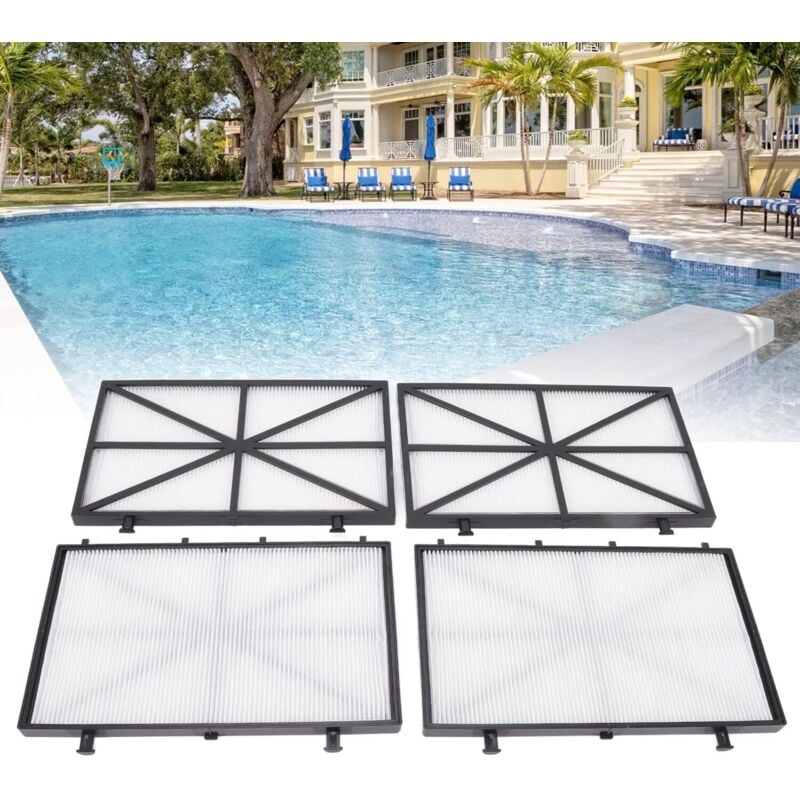 4 Stück Poolroboter-Filter, Federfilterkartuschen, ultrafeine Poolfilter kompatibel mit Dolphin M400/M500, Dolphin Nautilus CC Plus, 9991432-R4