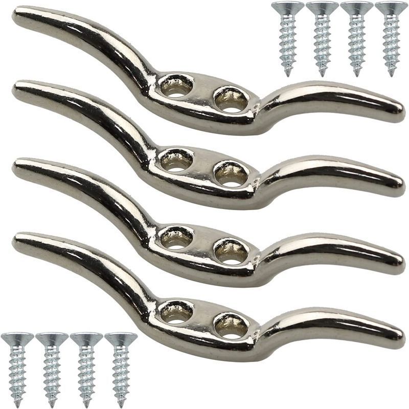 4-teilige Jalousie-Zubehörhaken, rutschfeste Jalousiedrahtspitzen, Jalousiedraht-Sicherheitsset, Nagelhaken für Jalousiedraht-Wickelseil