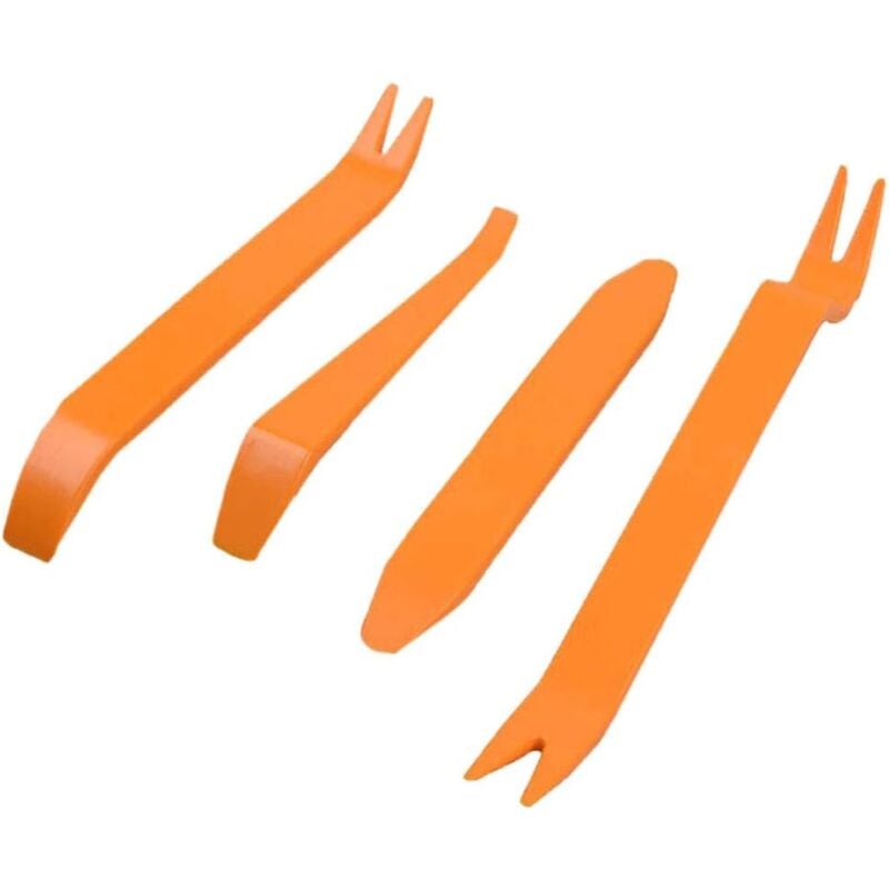 Erhope - 4 Stück Autoradio-Panel-Kunststoff-Brecheisen-Werkzeug, Audio-Entfernungswerkzeug, verwendet zum Entfernen des Armaturenbretts,