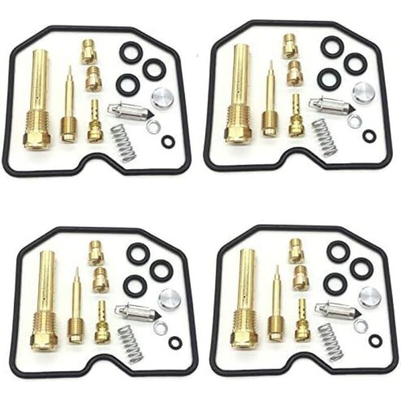 4-teiliges Set für GSF600S Bandit GSF600 GSF 600 S 1996-1999 Motorrad-Vergaserdichtungs-Reparaturteilsatz