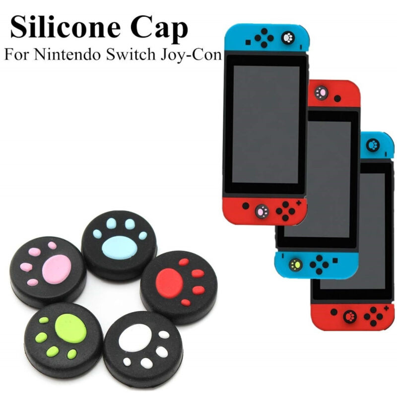 Trade Shop Traesio - Trade Shop - 4-TEILIGES set schlüsselabdeckungen anti-rutsch-joystick PS4 PS3 schalter -