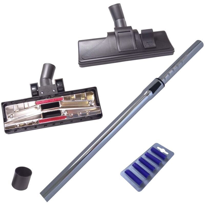 Hossi's Wholesale - 4-teiliges Staubsaugerdüsen-Set inkl. Staubsaugerrohr & Staubsaugerduft kompatibel für Miele Parkett & Co 800/Plus,800 Plus