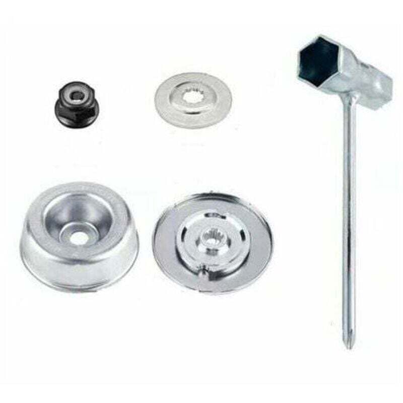 4-teiliges Trimmer-Set und Zubehör für STIHL FS55 FS56 FS120 FS130 FS130R FS200 FS200R FS250, hochwertige Metallklinge für STIHL