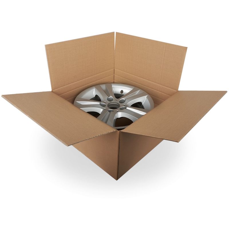 Kk Verpackungen - 4 x Felgenkartons Reifenkartons Autofelgenkarton 19 Zoll 19' 53 x 53 x 31 cm