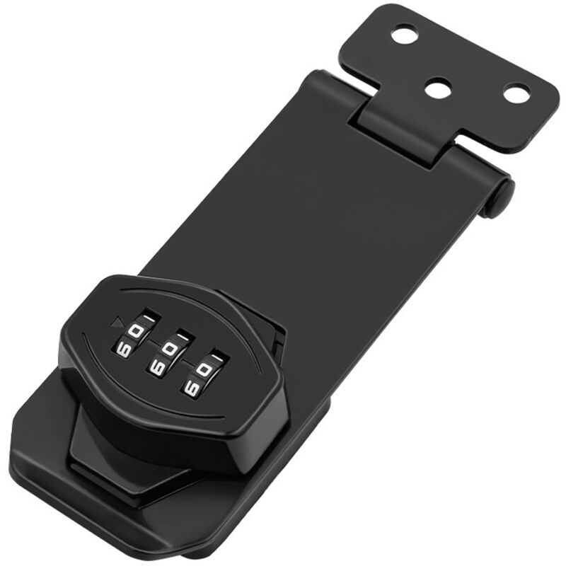 Gabrielle - 4-Zoll-Kombinationsschrankschloss, Schranktürschloss mit Code, Metallschrankschloss mit Code für Türen, Schränke, Fenster, Außengaragen