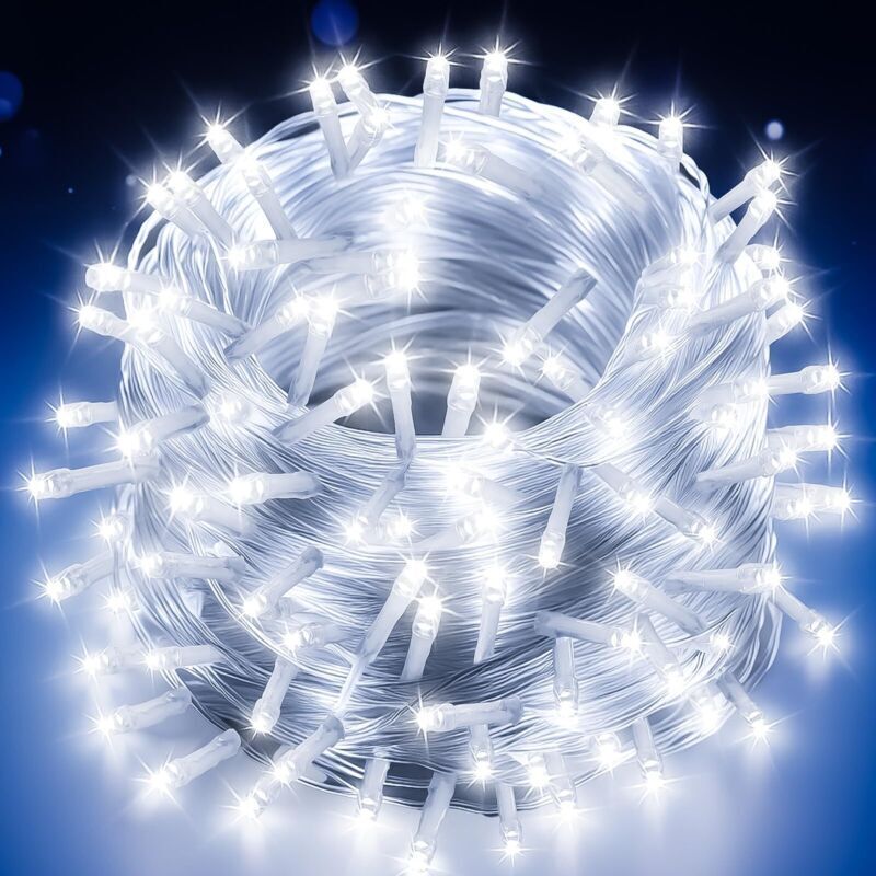 400 LED 50M Lichterkette für Weihnachtsbäume, LED-Lichterkette für den Innen- und Außenbereich, Weihnachtsdekoration, elektrische Lichterkette für