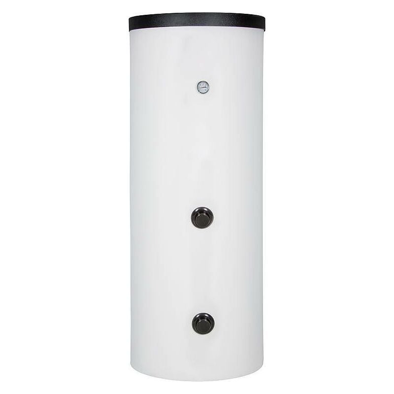 Evenes ® - 400 Liter Solarspeicher Warmwasserspeicher TWS-2W-400 Isoliert 75 mm