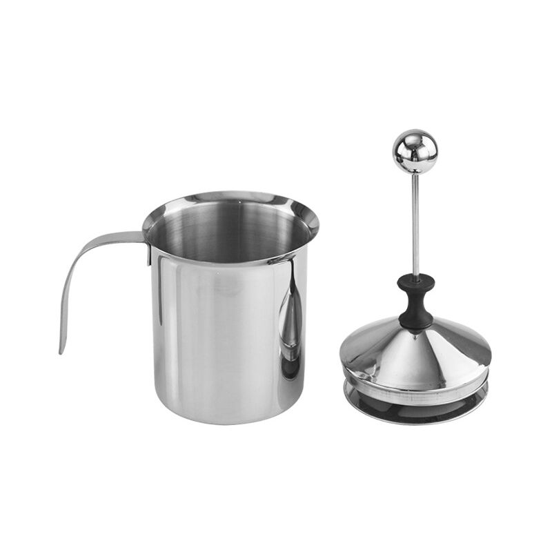 400ml Edelstahl Milchaufschäumer diy Phantasie Kaffee Creme Kaffee Schäumer Milch Creme Küche Werkzeug