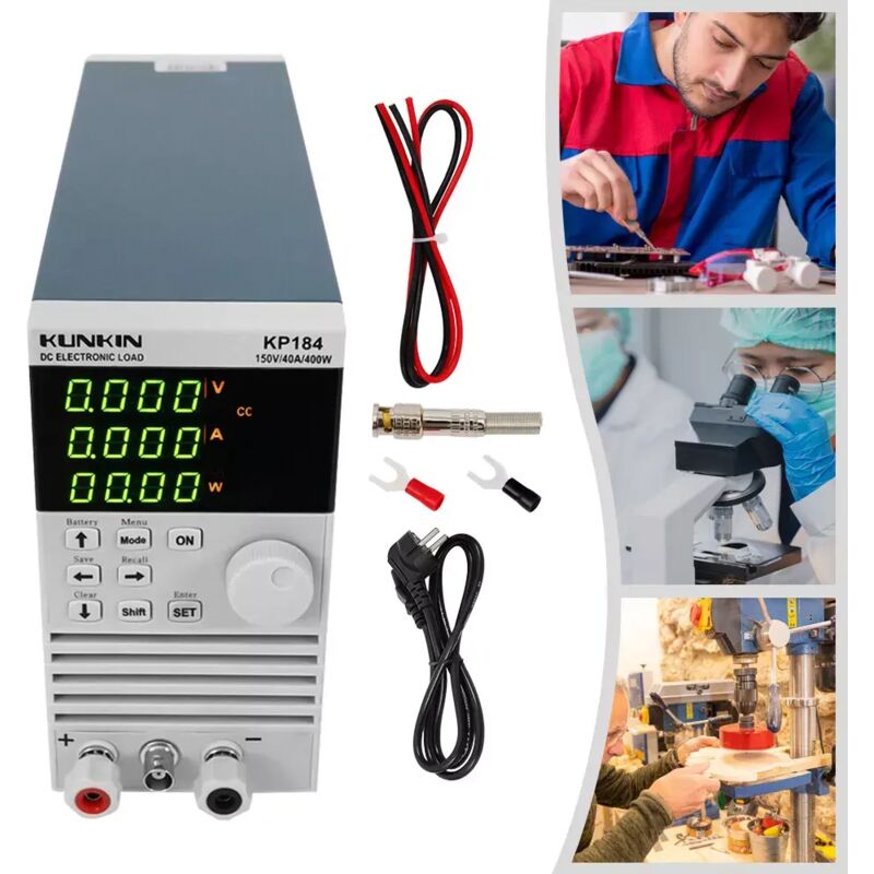 Gojoy - 400W KP184 dc Elektronische Last Batterie Kapazität Tester RS485/232 150V 40A