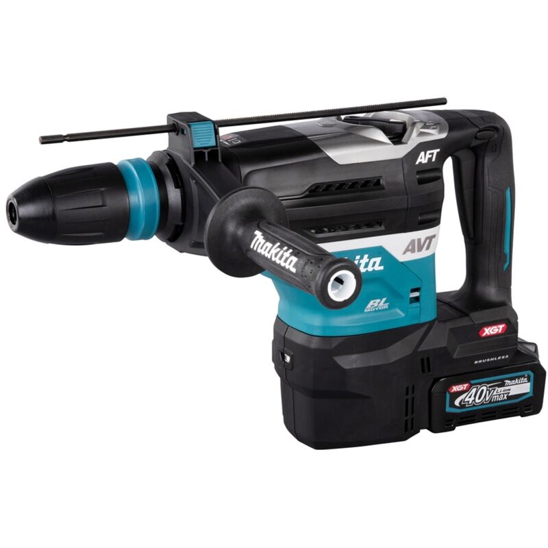 Sds+ 40V Max xgt Bohrhammer – Makita mit 2 40V 4,0Ah Akkus – Ladegerät – Bluetooth – MakPac – DC40RA – HR005GM202