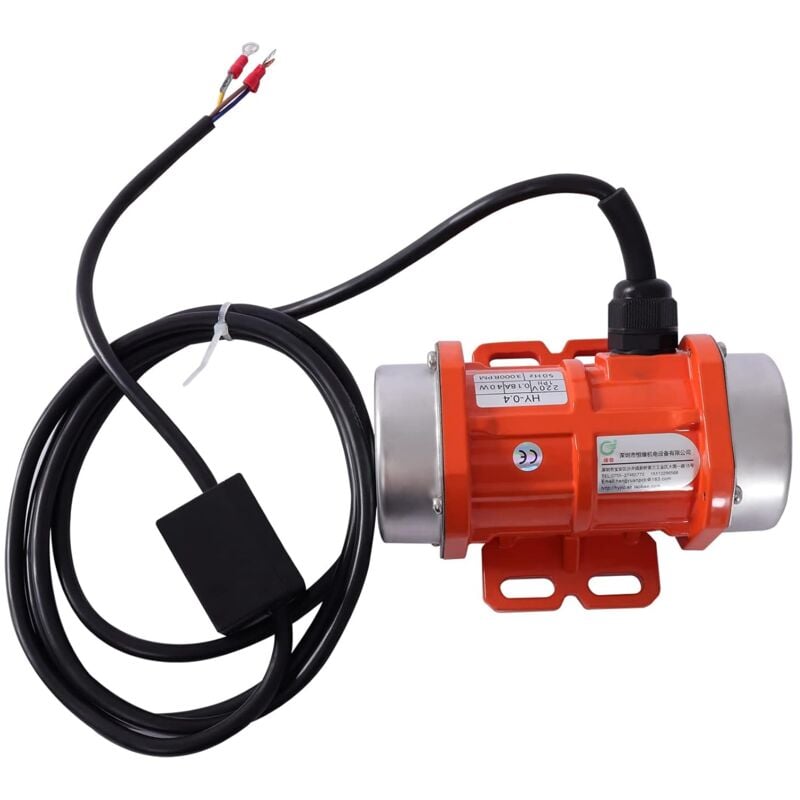 Gojoy - 40W 220V Mini Vibrationsmotor 3000rpm ac Vibration Motor Betonrüttler Einphasig Motor