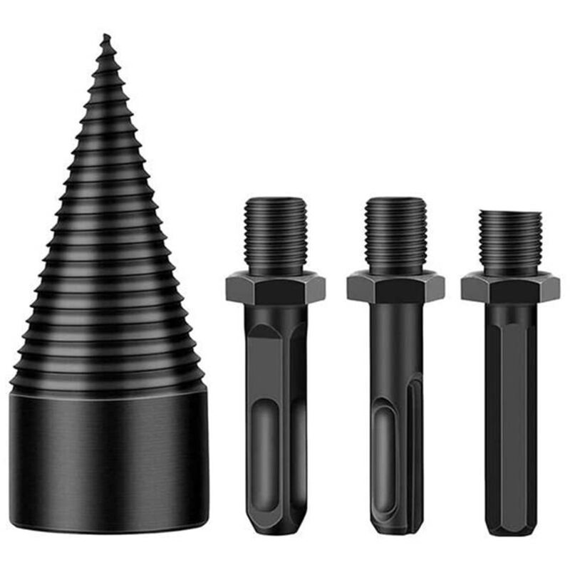 45mm Holzspalter, Holzspalter, Safe Drill Holzspalter, Holzspalter, Holzspalter zum Spalten von Holz, Holzbohrer für Brennholzmaschine