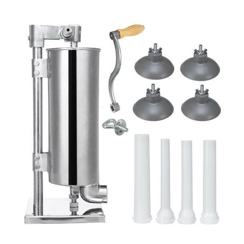 Haloyo - 3.6L Wurstfüller Wurstmaschine Wurstfüllmaschine Wurstspritze Wurstpresse
