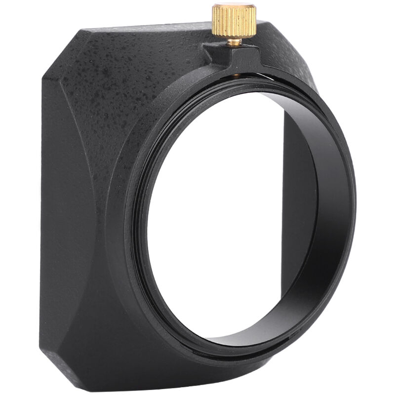 49 mm quadratische Gegenlichtblende für DV-Kameraobjektive, Filter- oder Tubusgewinde