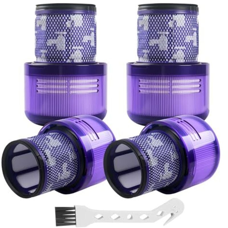 4er-Pack Dyson v11 Filter-Ersatzteile, kompatibel mit Dyson V11, V15, SV14, SV17, SV22 Staubsaugern, Typ Dyson v15 Detect Filter-Ersatzteile