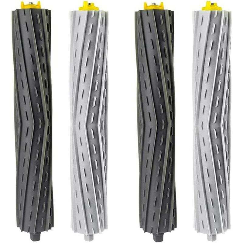 XVX - 4er-Pack Ersatz-Rollbürsten für Staubsauger der Serien Roomba 800, 900, 850, 860, 861, 866, 870, 880, 890, 900, 960, 980, 981, 985.