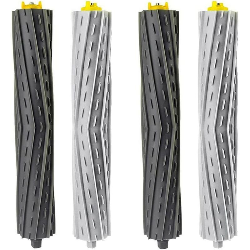 4er-Pack Ersatz-Spinnbürsten für Staubsauger der Serien Roomba 800, 900, 850, 860, 861, 866, 870, 880, 890, 900, 960, 980, 981, 985