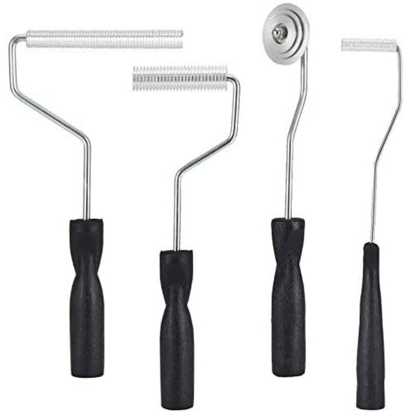 4er-Pack Fiberglas-Rollen-Set für Badewanne, Dusche, Badewanne, Boot, Reparatur, Laminierharz