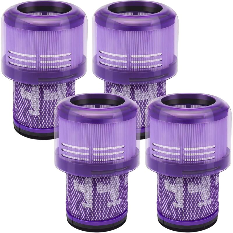 4er-Pack Filter für Dyson V11 SV14 V15 SV22, waschbare Ersatzfilter für Dyson V11 SV14 Absolute Extra Animal Staubsauger, ersetzt Teilenummer