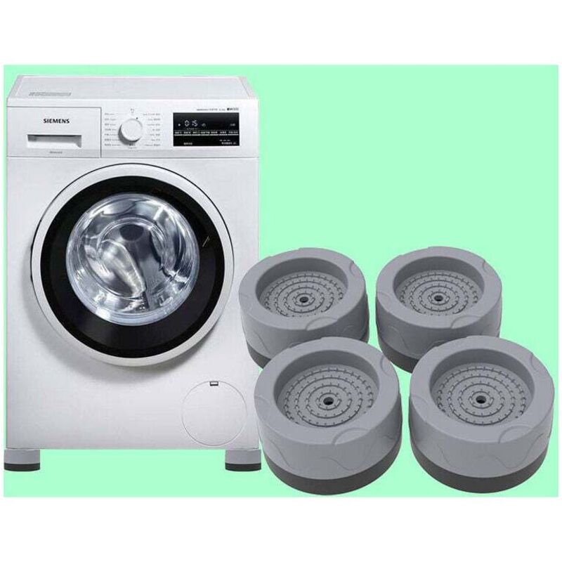 4er Set Möbelfüße Waschmaschinen-Stoßdämpfer Rutschfeste Waschmaschinenfüße Waschmaschinen-Stoßdämpfer Stabile Sockelfüße für Waschmaschinen und