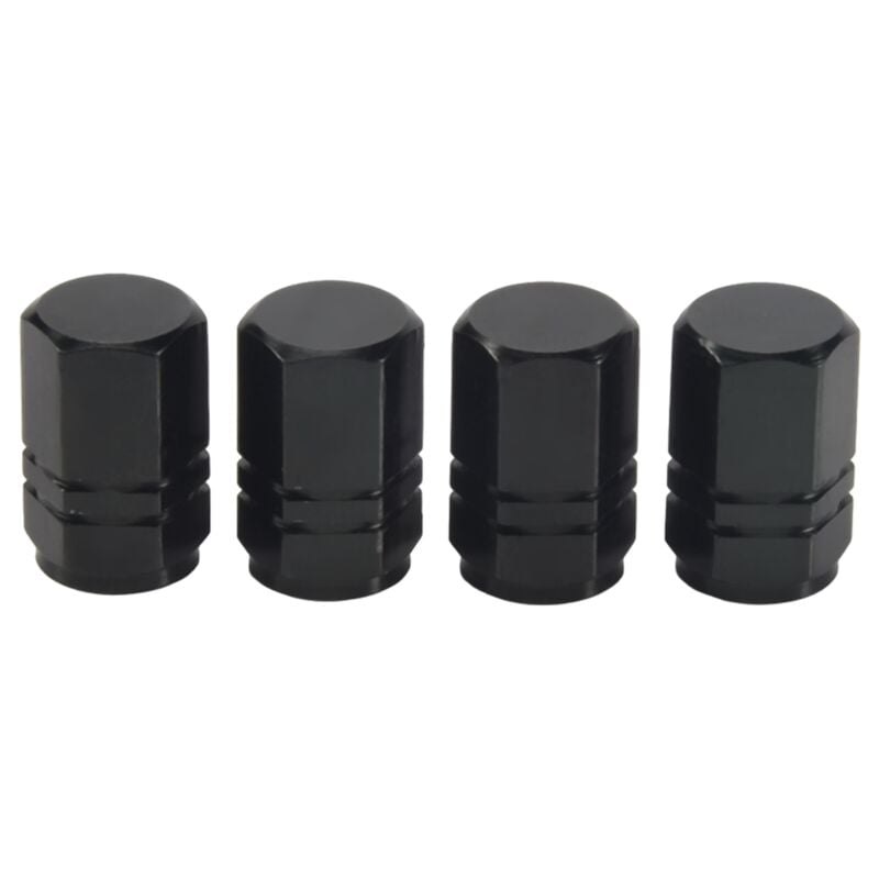 4PCS Aluminium Reifen Rad Felgen Stem Air Ventil Kappen Reifen Abdeckung Auto Lkw Fahrrad